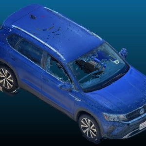 2024 Volkswagen Taos Blue Front